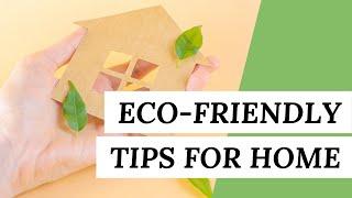 5 Eco-Friendly HOME IMPROVEMENT Tips (Eco-Friendly Life)