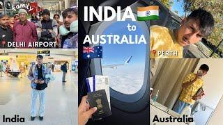 India  to Australia Vlog  | February Intake 2024 | Indian International Students | Perth, WA