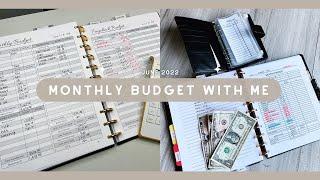 Setting Up My Budget Planner for the Month #budgeting