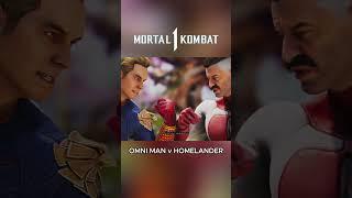 Omni Man Vs Homelander Intros Mortal Kombat 1 #shorts