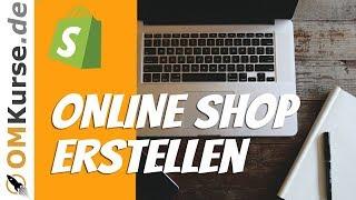 Onlineshop erstellen in 10 Minuten ► Shopify Tutorial Deutsch (Kostenlos)