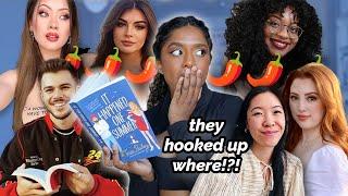 reading booktubers' favourite spicy romance books ️