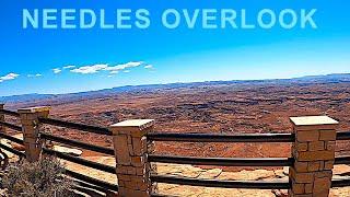 THE NEEDLES OVERLOOK – Canyonlands National Park (Day 4) -- Southern Utah - Long ways to the bottom!