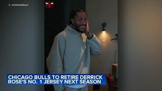 Chicago Bulls to retire Derrick Rose's No. 1 jersey next season