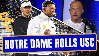 Notre Dame Beats USC - Josh Pate Rapid Reaction (Late Kick Cut)