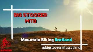 Big Stoozer MTB. Channel Trailer. Mountain Biking. Scottish Highlands. Scotland.