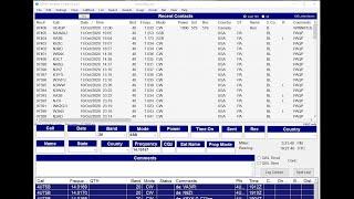 Ham Radio rig interface for computer logging