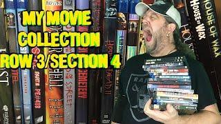 My Horror Movie Collection - DVD, BluRay, 4K - Row 3 Section 4 - PE#418