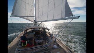 Downwind sailing on HR 46 Regina Laska