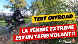 Essai : La Ténéré 700 Extrême Edition est un tapis volant ! Première sortie offroad. Test. Review.