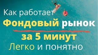 Почему акции растут и падают. Обучение торговле акциями на бирже с нуля.