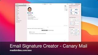 ESC Canary Mail macOS Tutorial