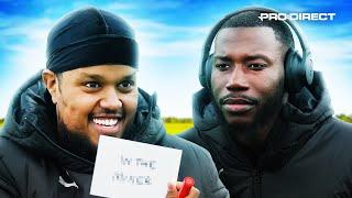 "I KNOW YOU'RE DISSING ME!"  CHUNKZ & HARRY PINERO PLAY A GAME OF 'SAY WHAT?' 