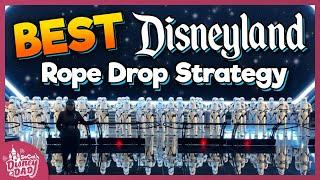 BEST Rope Drop Strategy for Disneyland w/ Tips & Tricks