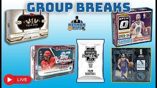 FRIDAY NIGHT BREAKS! TOPPS CHROME BASEBALL! 1986 Fleer Jordan Hunting! NBA International Boxes!