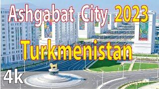 Ashgabat City , Turkmenistan 4K By Drone 2023