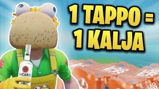 FORTNITEA KÄNNISSÄ #2 (1 TAPPO = 1 KALJA)...