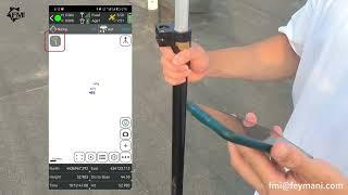 GNSS RTK tilt compensation with IM19 IMU