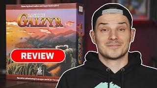 Lands of Galzyr Board Game Review I Open World Board Game