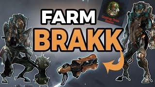 How to Farm BRAKK - Grustrag Three [Warframe]