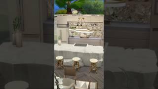 Luxury Kitchen in the Sims 4 #game #sims4 #thesims4 #sims4build #sims #kitchen #shorts