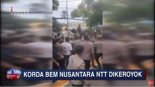 iNews NTT - Demo di PN Kupang, Korda BEM Nusantara NTT Dikeroyok Polisi Hingga Babak Belur