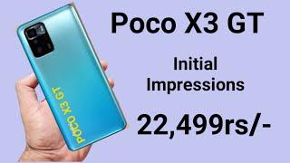 Poco X3 GT specifications & price details initial impressions