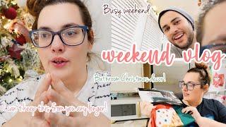 ️ I CAN’T KEEP THIS FROM Y’ALL  | mobile home living | bathroom Christmas decor | a busy weekend!