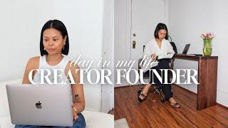 Life updates, filming content, packing orders | A day in the life of a creator founder