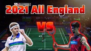 [4K50FPS] - MS - Lee Zii Jia vs Viktor Axelsen - 2021 All England Open Final - Highlights