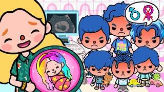 I Have 7 Brother but They Don't Love Me  Very Sad Story | Toca Life World | Toca Boca