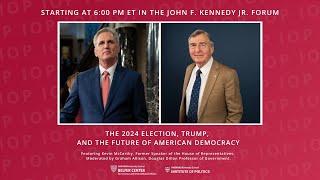 The 2024 Election, Trump, and the Future of American Democracy
