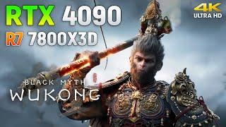 Black Myth: Wukong Benchmark - RTX 4090 24GB - Max Settings l 4K