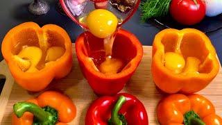 Gefüllte Paprika im Ofen! Unvergesslicher Geschmack und einfaches hausgemachtes Rezept!
