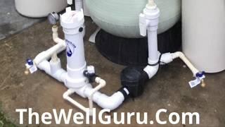 Best Home Well Water Filtration System for 2024.  Free ship, ready to install & built for your well.