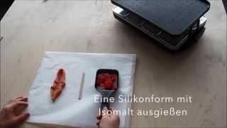 Eine Silikonform mit Isomalt ausgießen   Projekt Krokodil