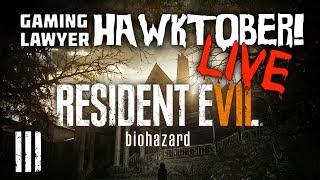 Resident Evil 7 - LIVE! - 03 - Hawktober 2018!