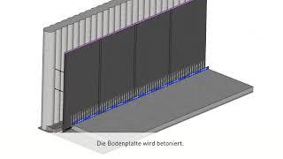 thepro Schottwand Montage - Die perfekte Lösung für Großbaustellen ohne Arbeitsraum - Wolf