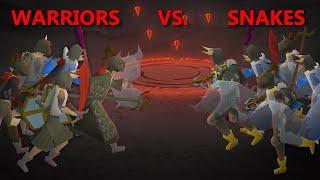 SOLOMISSION SNAKES VS. THE ODABLOCK WARRIORS (DEADMAN ALLSTARS)