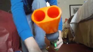 Review of the Adventure Force Double shot. NERF DOUBLE BARREL BREAK BARREL SHOTGUN AWESOMESAUCE!?