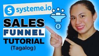 How To Create A Sales Funnel In Systeme.io (FREE) | SYSTEME.IO TAGALOG TUTORIAL