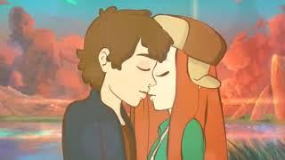 Mabel x Dipper Night Kiss 2