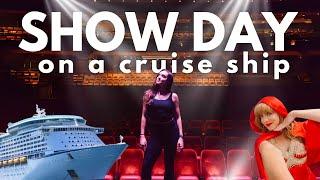 WORKING ON A CRUISE SHIP: Full Show Day In The Life