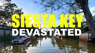 Siesta Key UNDERWATER: Hurricane Helene Aftermath