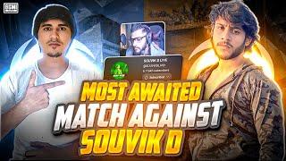 Match Against UndefeatedPlayer @SOUVIKDLIVE1 | 1v1  With Souvik D | BGMI/PUBGM | #tdm #bgmi