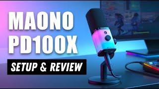 ️ Maono PD100X USB/XLR Dynamic Microphone: In-Depth Review and Setup Guide