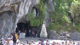 Chapelet du 23 juin 2024 à Lourdes