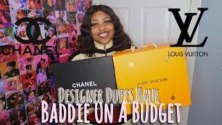 DESIGNER DUPES HAUL | BADDIE ON A BUDGET ft. FASHIONPLUG