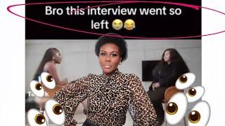 OOOOOOOOP!  When the interview goes LEFT and home girl didn't see it coming! PLUS STORY TIME! 