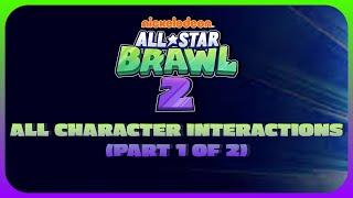 Nickelodeon All-Star Brawl 2 All Character Interactions (PS5) Part 1